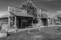 Historic Western Town Buildings