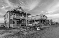Old Western Town Street Scene