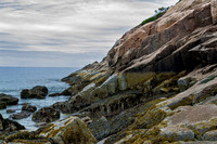 Rugged Rocky Coastline and Ocean