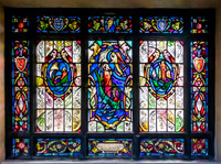 Colorful Stained Glass Window