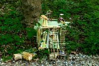 Fairyland Exhibit Miniature Dwelling in Woods