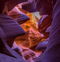 Antelope Canyon Slot Canyon Interior