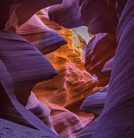 Antelope Canyon Slot Canyon Interior