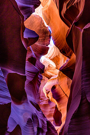 Antelope Canyon Sandstone Walls