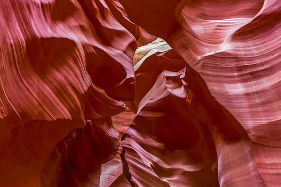 Lower Antelope Canyon's Sculpted Sandstone Walls