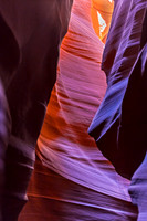 Upper Antelope Canyon Slot Canyon Light Beams