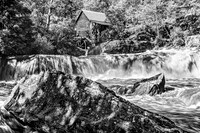 Historic Grist Mill and Waterfall