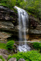 Bridal Veil Falls in Macon County, North Carolina