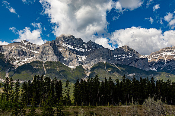 Rocky Mountains Landscape