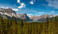 Hector Lake in Banff National Park