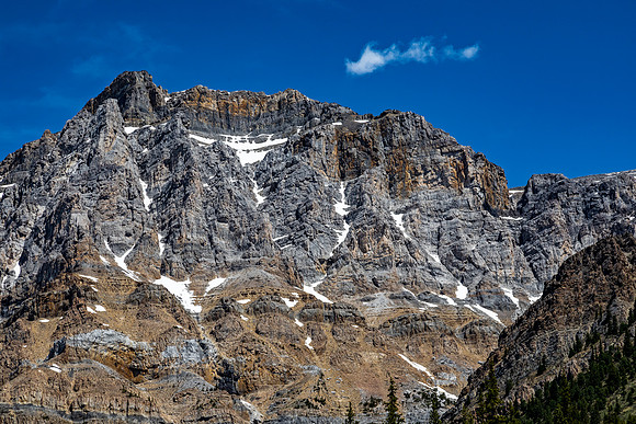 Mt Andromache Landscape with Snow Patches