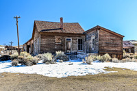 House on Wood Street in Bodie State Historic Park