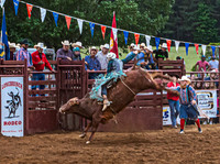 Bull Rider at Longbranch Rodeo