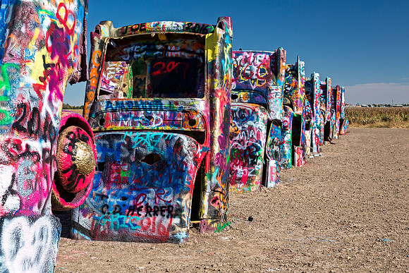 Cadillac Ranch Art Installation