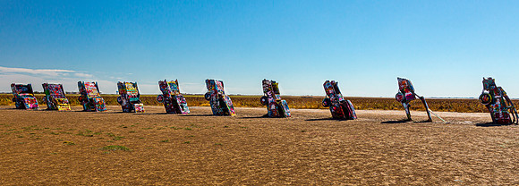 Cadillac Ranch Art Installation