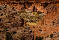 Red Rock Formations and Canyons in American Southwest