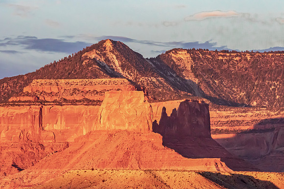 Red Rock Desert Landscape