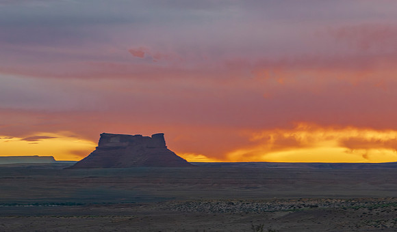 Desert Sunset Landscape