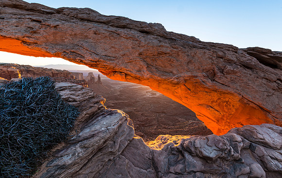 Mesa Arch at Sunrise in Canyonlands National Park