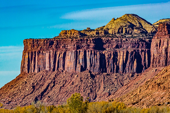 Red Rock Cliffs Landscape