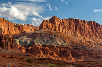 Red Rock Formations in Capitol Reef National Park