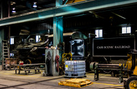 Cass Scenic Railroad Locomotive Maintenance Shop