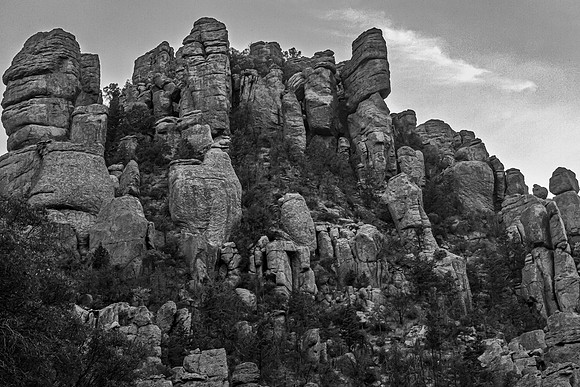 Dramatic Rock Formations Landscape