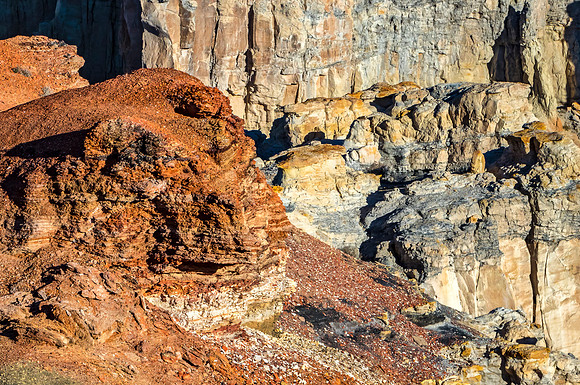 Coal Mine Canyon Rock Formations