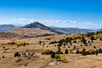 Autumn Foothills Landscape