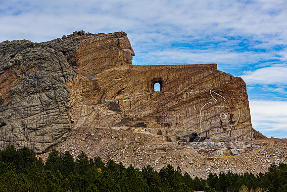Crazy Horse Memorial Mountain Carving Project