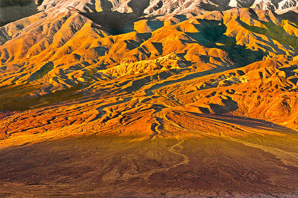 Desert Mountains at Sunset