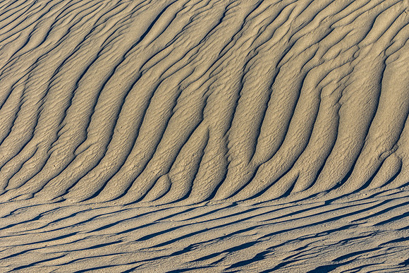 Desert Sand Ripples and Patterns