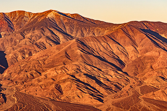 Death Valley National Park Mountains at Sunset