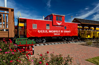 Historic Gulf, Mobile & Ohio Caboose 2618 on Display