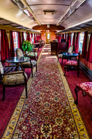 Vintage Lounge Car Interior