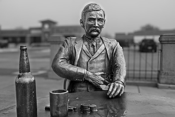Wyatt Earp Statue in Dodge City, Kansas