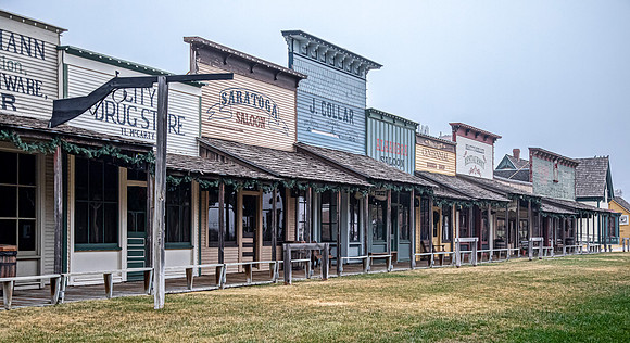 Old West Town Street