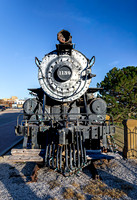 Baldwin Locomotive 1139 Displayed in Dodge City