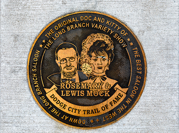 Dodge City Trail of Fame Medallion