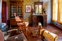 Historical Barbershop Interior
