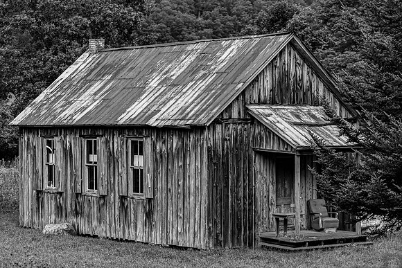 Old Weathered Rural House