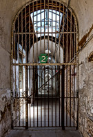 Old Prison Cellblock Corridor