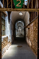 Historic Prison Cellblock Corridor