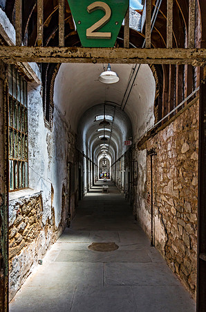 Eastern State Penitentiary Cellblock Corridor