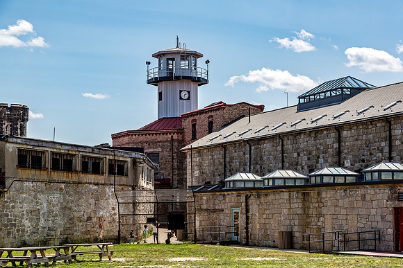 Historic Prison Building with Tower