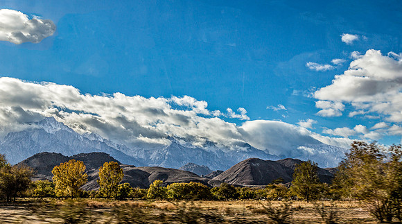 Snow-capped Mountains Landscape