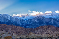 Dramatic Sierra Nevada Mountains Landscape