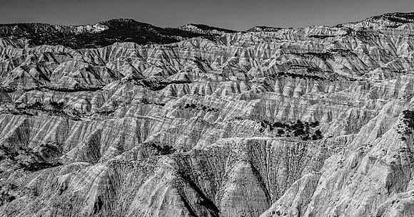 Badlands Landscape Geological Formations