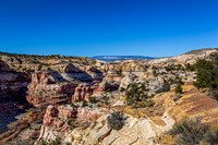 Arid Canyon Landscape