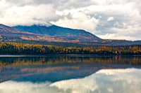 Autumn Mountain Reflection in Lake